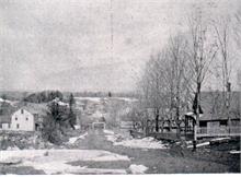 Looking down Curtis Street